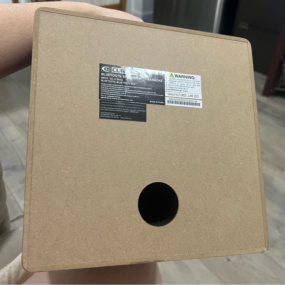 CURTIS Mini Bluetooth Speaker Black Square Bluetooth Speaker Home Electronics - Picture 5 of 5